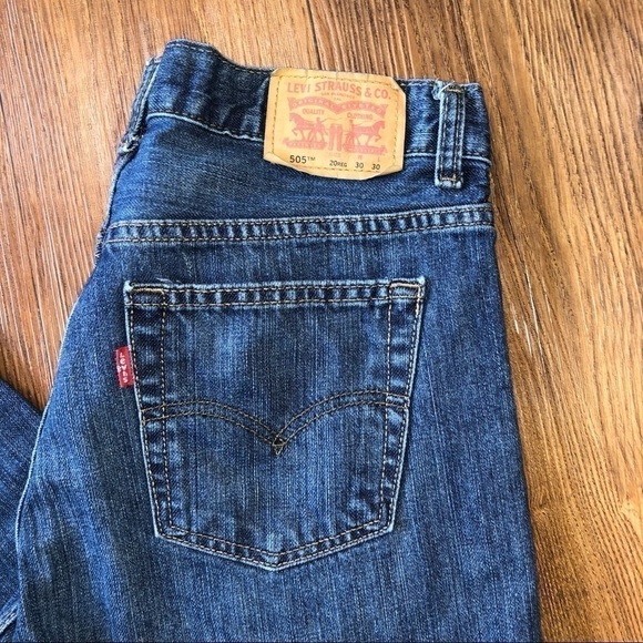 505™ REGULAR FIT HUSKY BIG BOYS JEANS - Picture 6 of 15